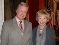 Jon Quam, Director, National Teacher of the Year Proram and Dr. Nancy Grasmick, Maryland State Superintendent of Schools
