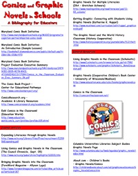 Comics - Bibliog of Good Graphic Novels for Schools